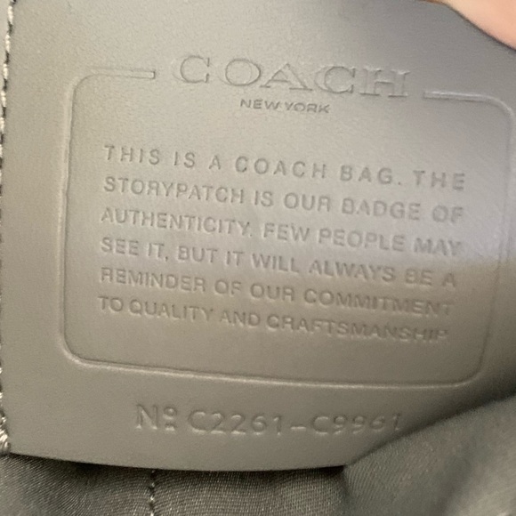 Coach Track Backpack in Signature Canvas Miami Red - Picture 6 of 10